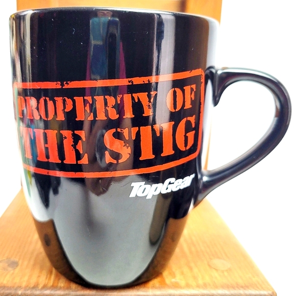 Top Gear Property of The Stig Black Coffee Cup/Mug - Picture 3 of 6